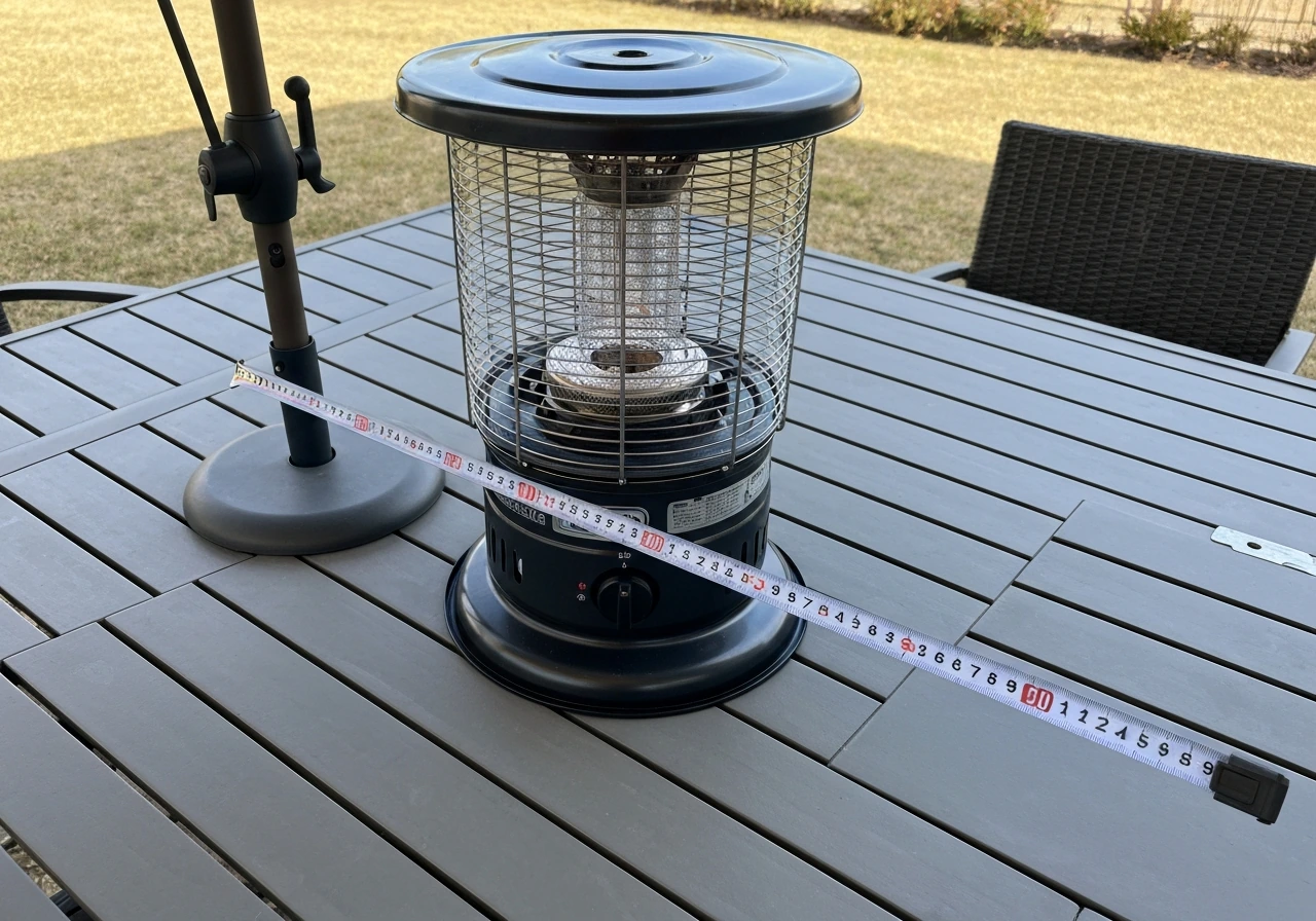 propane patio heater table top