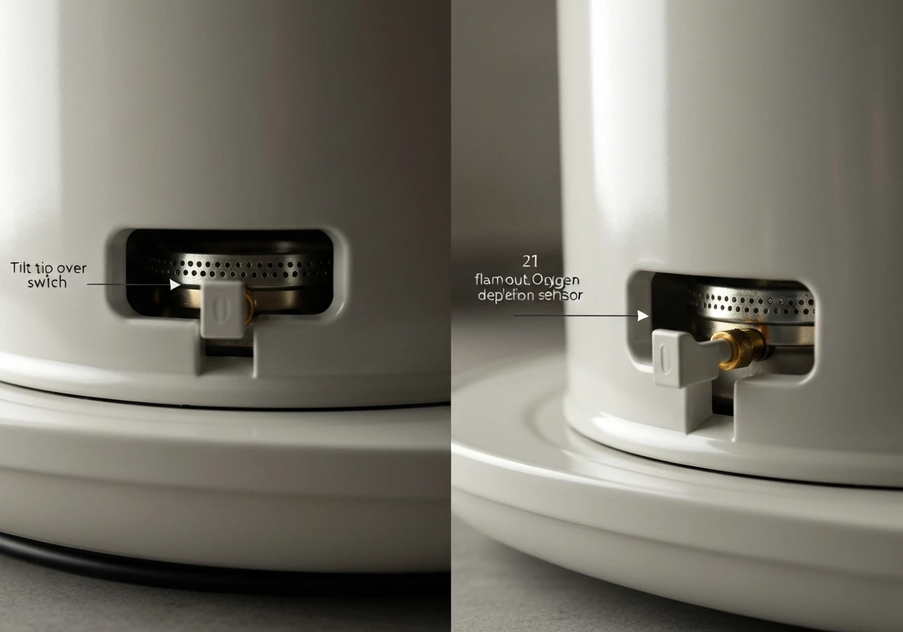 patio table top propane heater