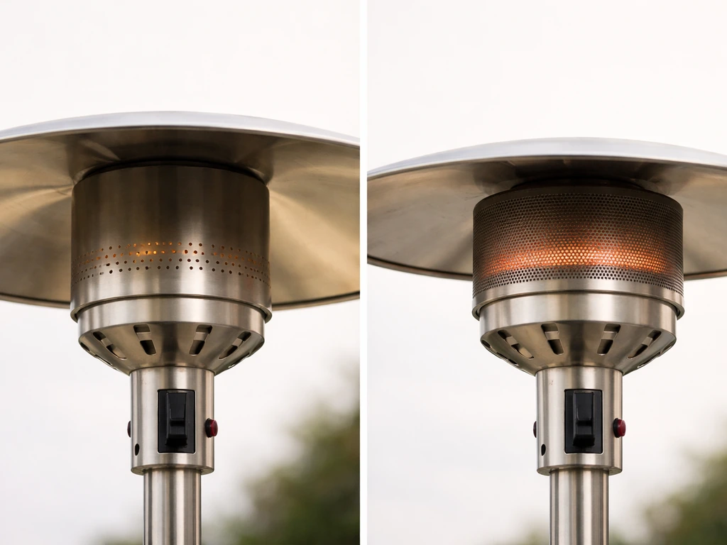 top for patio heater
