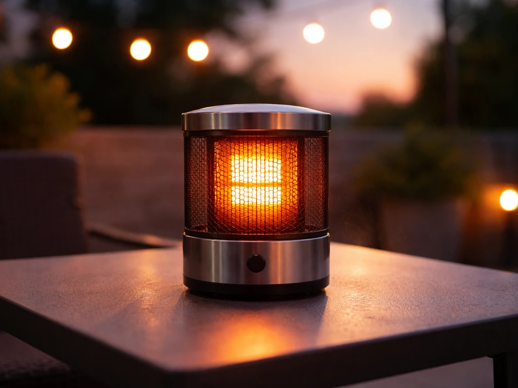 table top electric patio heater