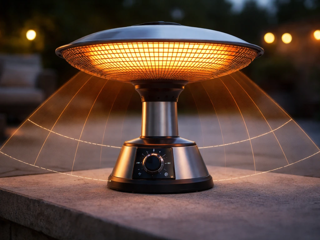table top patio heaters electric