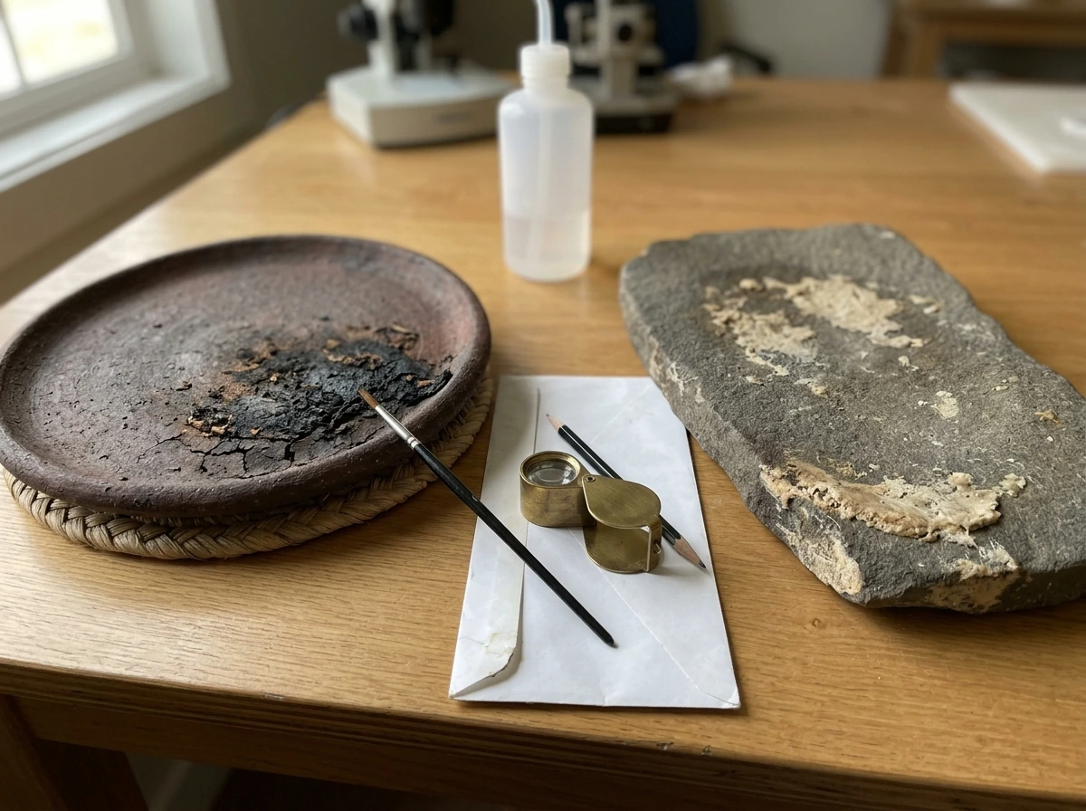 Ceramic griddle replicas and tools for starch-grain microbotanical sampling