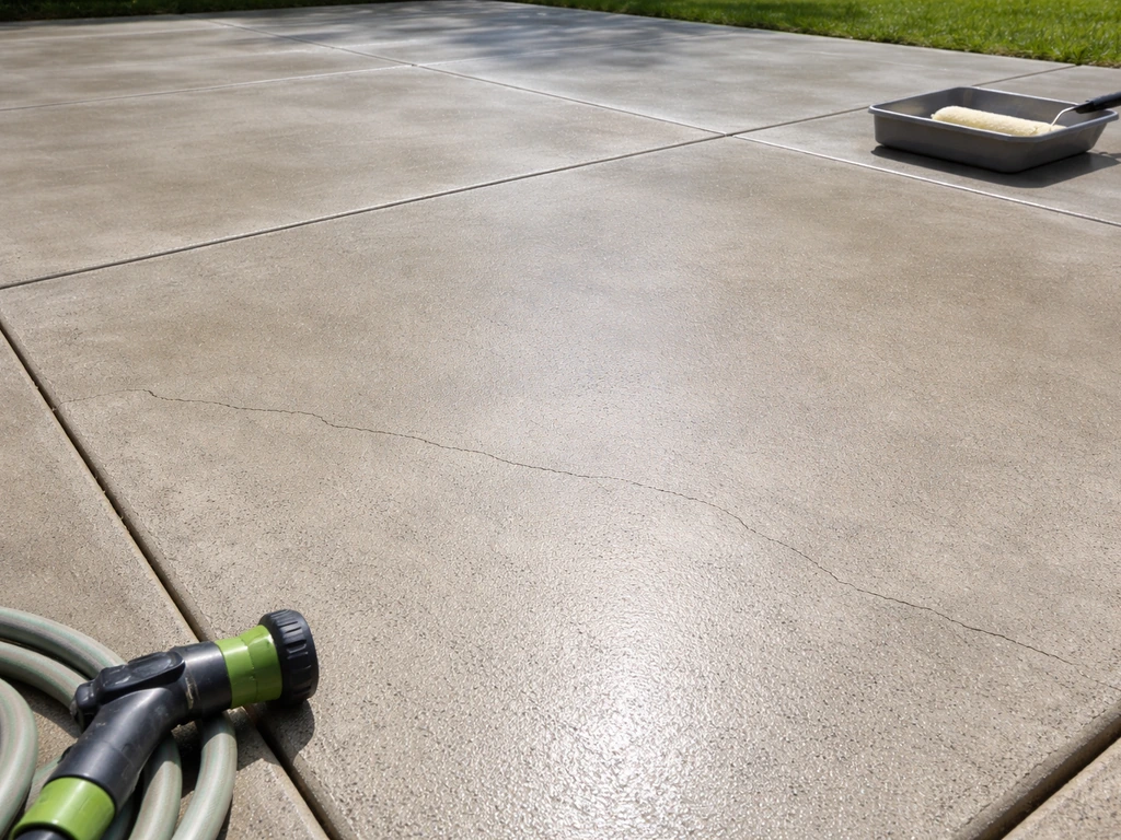 how to refresh a concrete patio