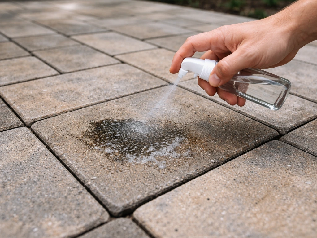 how to clean paver patio