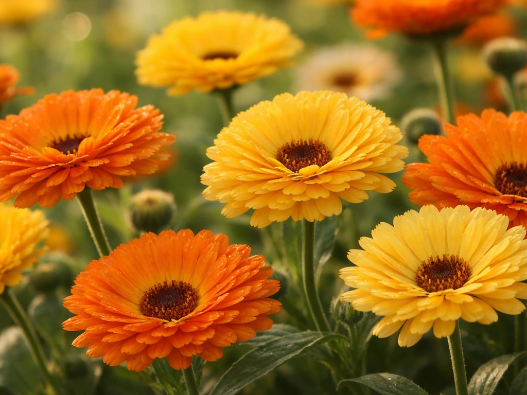 Calendula Pacific Beauty How to Grow Step by Step