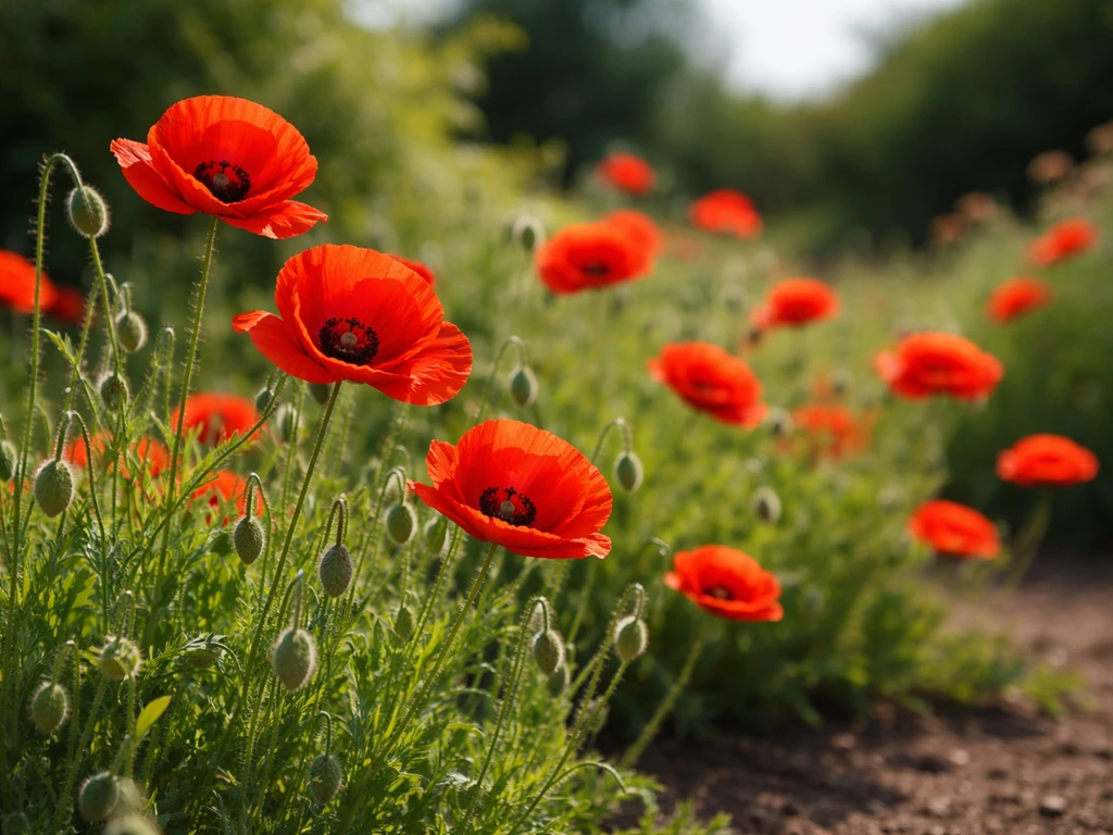 How to Grow Red Poppies From Seed Step by Step