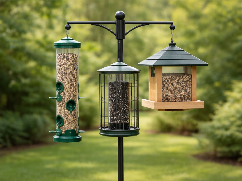 best pole for bird feeder