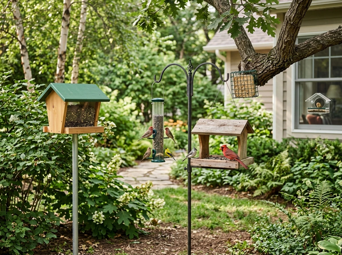 alternative bird feeders