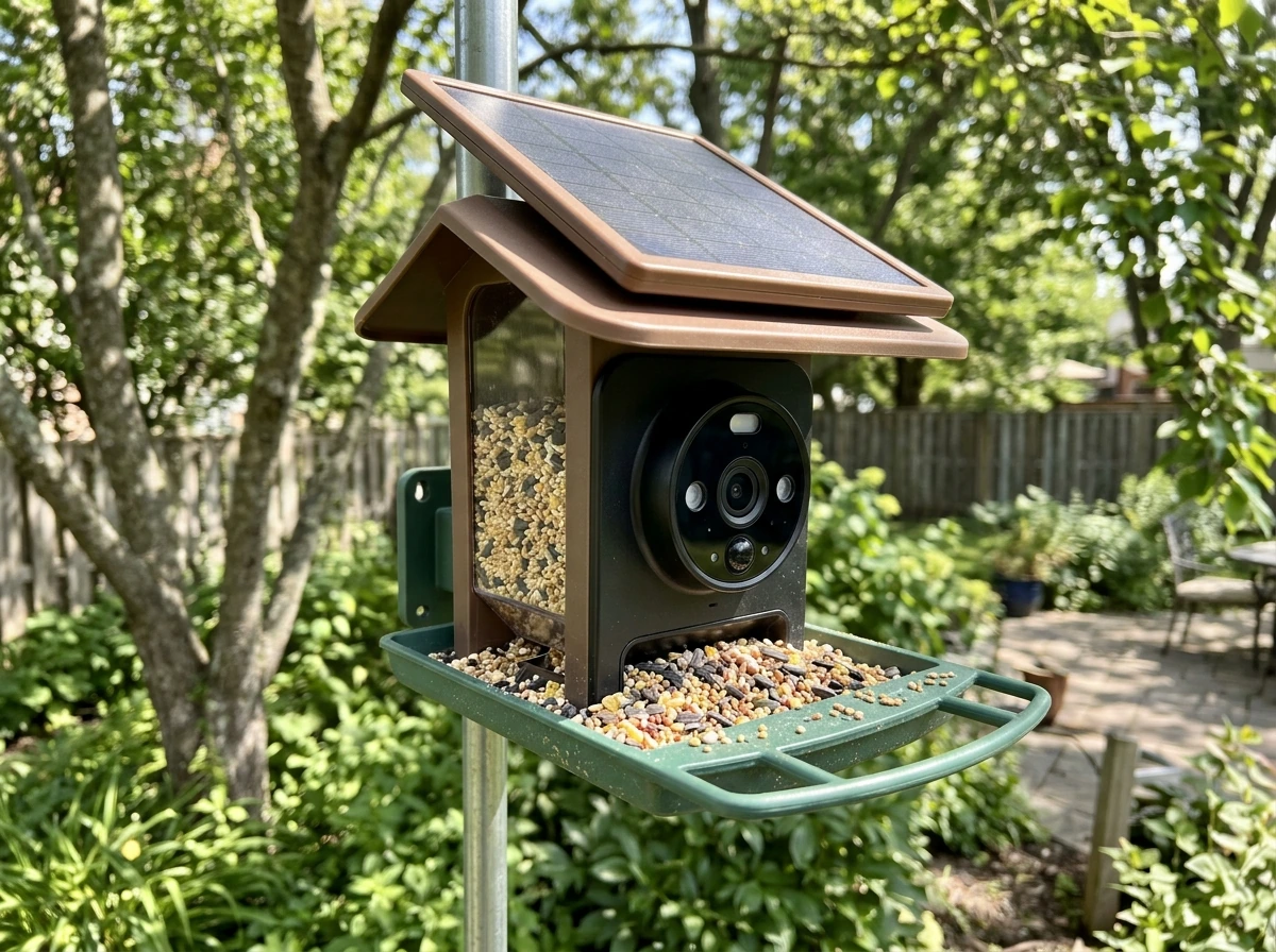 best solar bird feeder camera