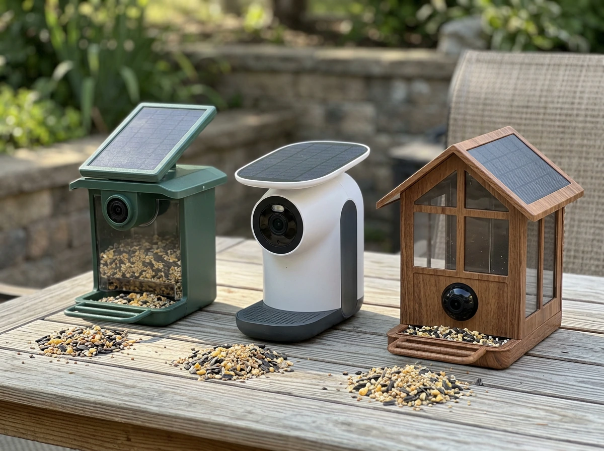 best bird feeder camera solar