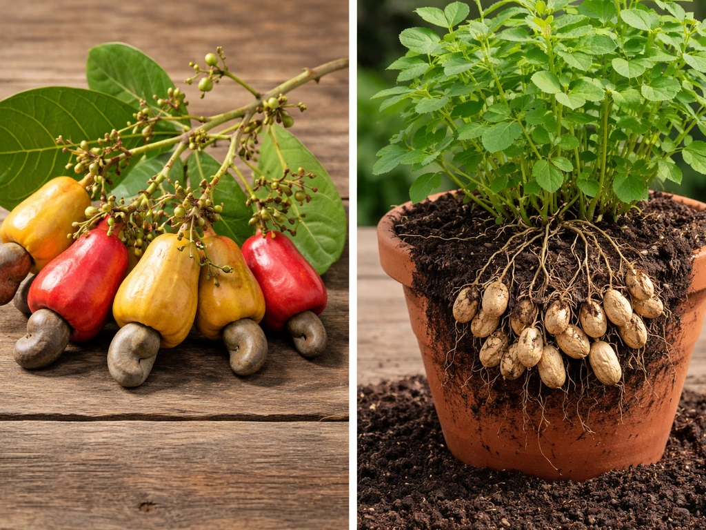 does cashews grow on a tree