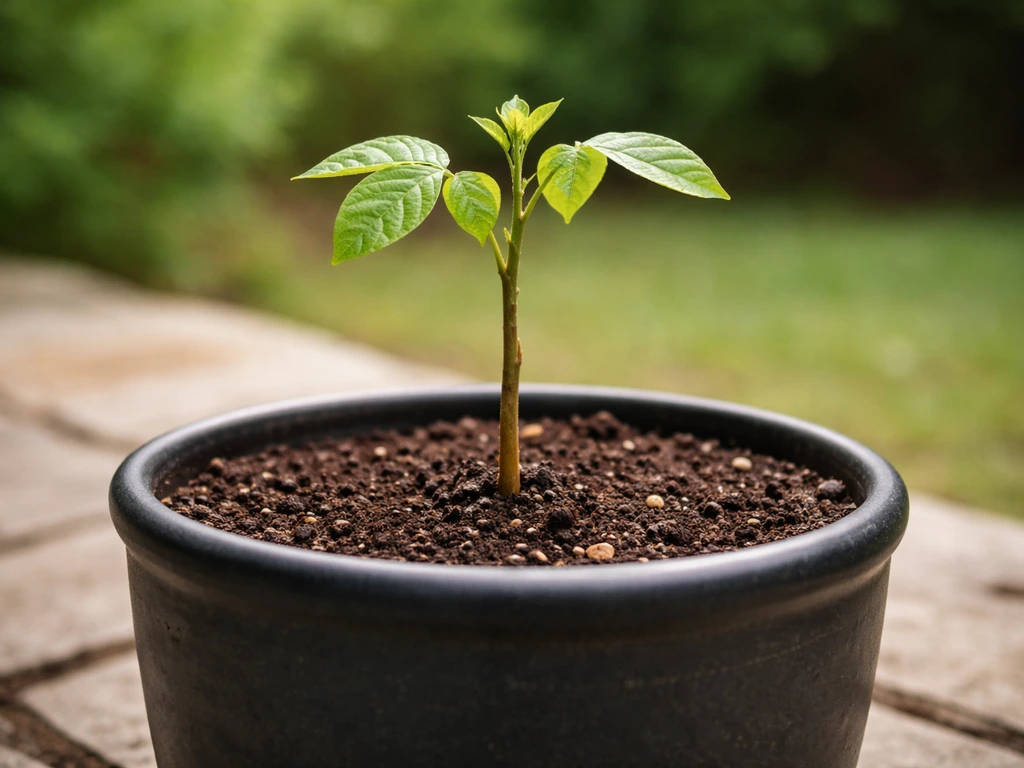 can you grow walnut trees in pots