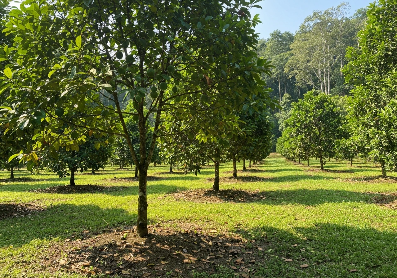 where do nutmegs grow