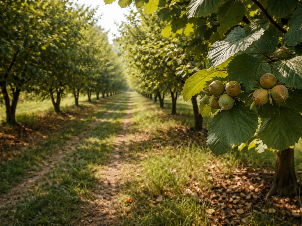 where does hazelnuts grow