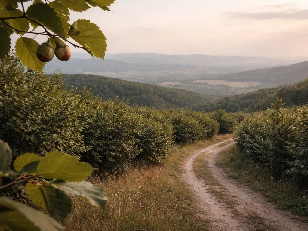 where do hazelnut grow