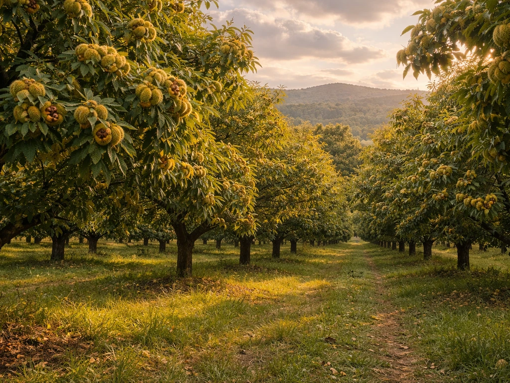 where does chestnuts grow