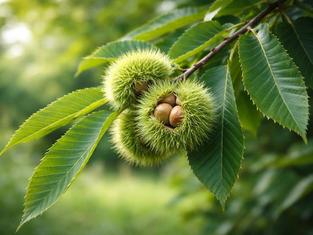 where do chestnuts grow