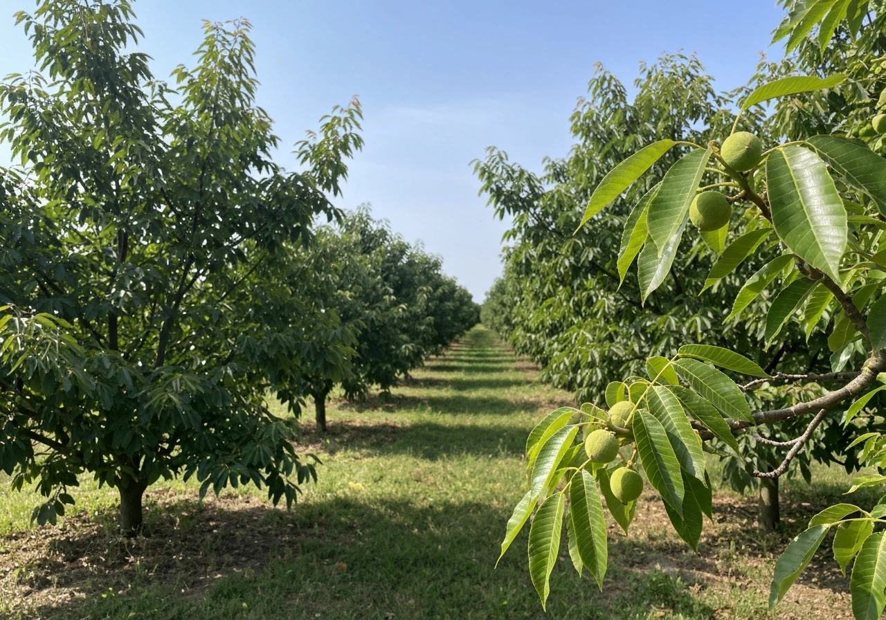 what trees grow nuts