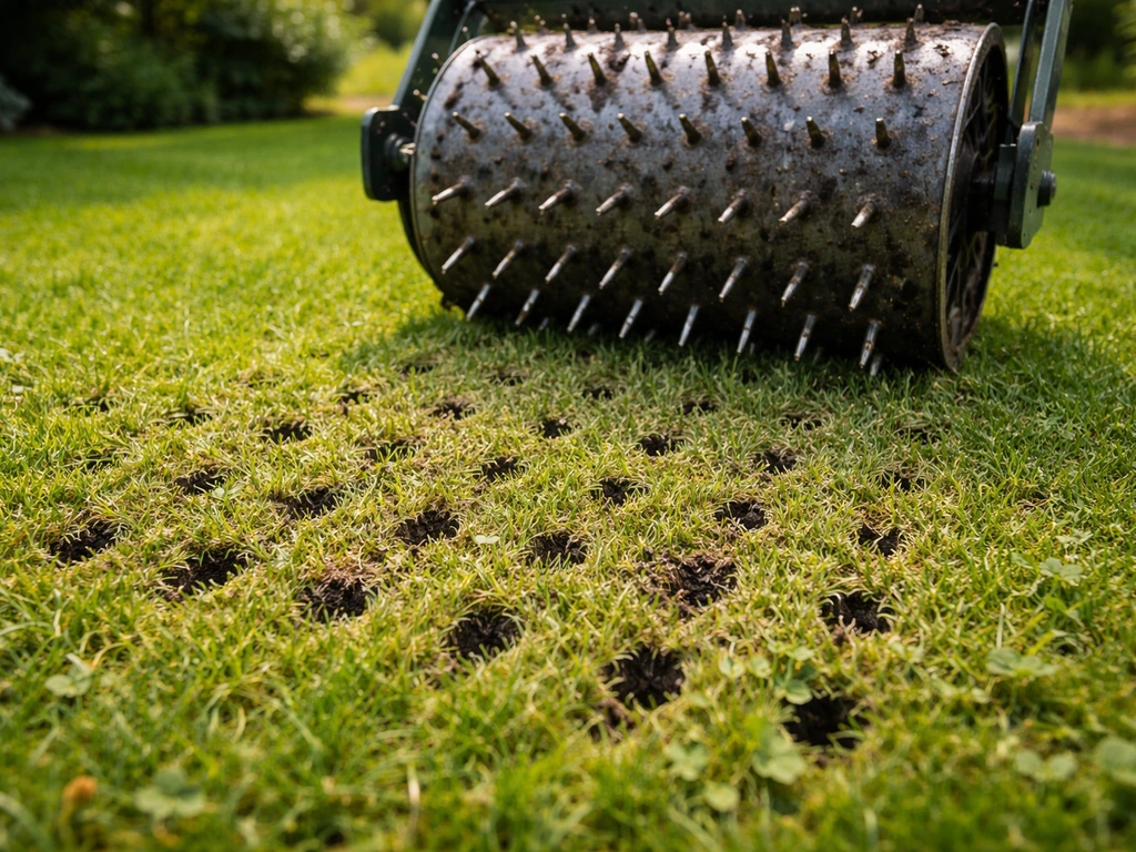 Gazon prikken: stap-voor-stap gids voor betere grasgroei