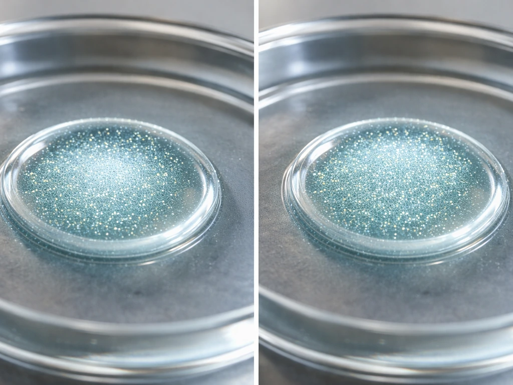 Bacterium-like cell surface model showing more cytoplasm as biomass increases