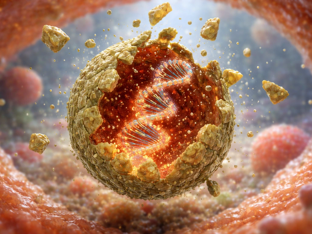 Viral capsid uncoating to expose the genome