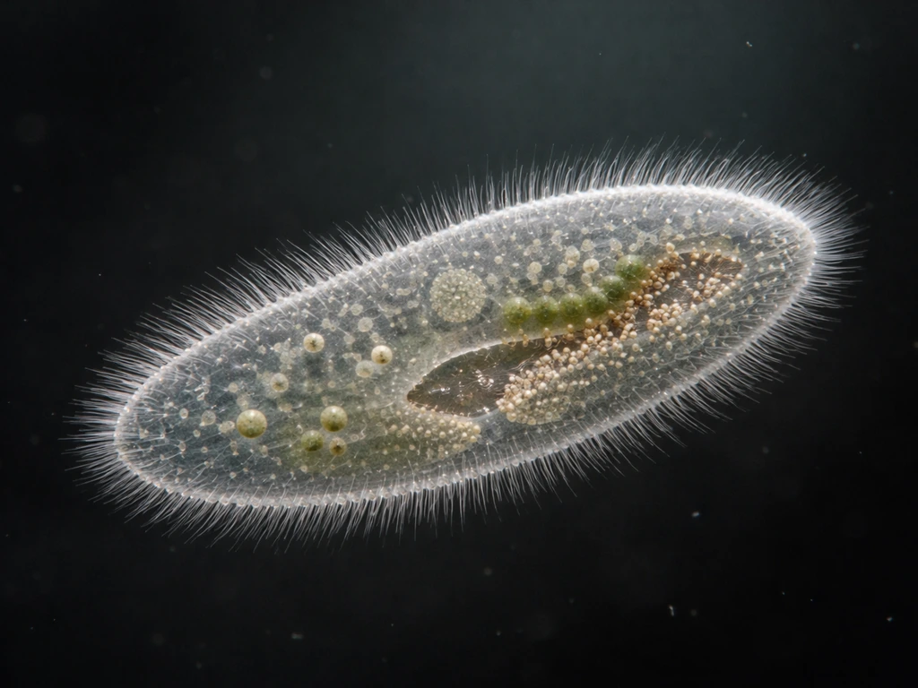 how does a paramecium grow