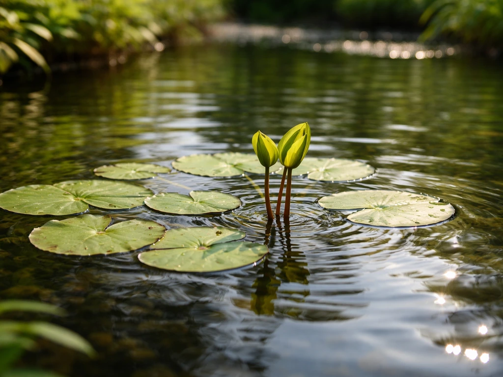 how does a lily pad grow
