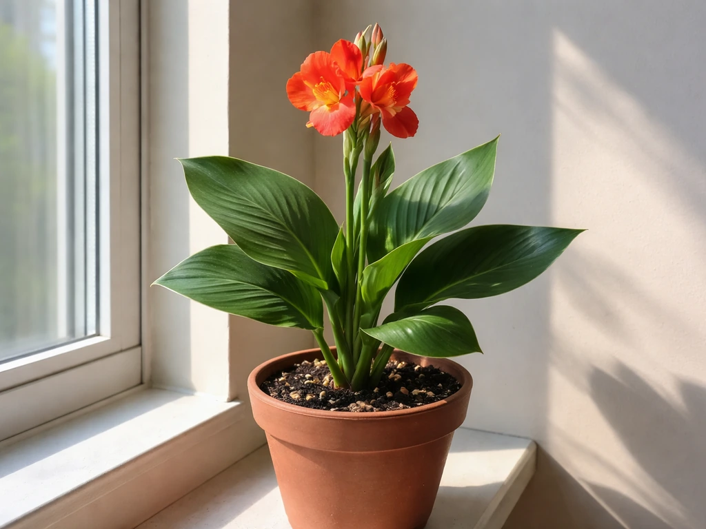 can you grow canna lilies indoors