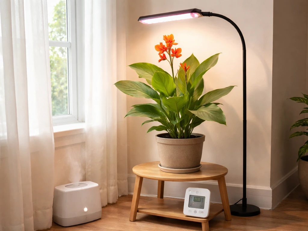 can you grow a canna lily indoors