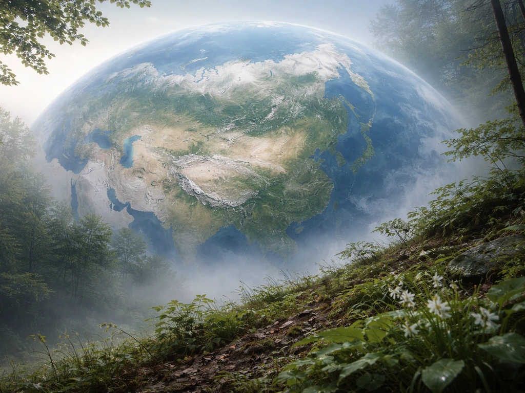 True lilies’ natural range: temperate Northern Hemisphere and Eastern Asia with misty woodland edge habitat.