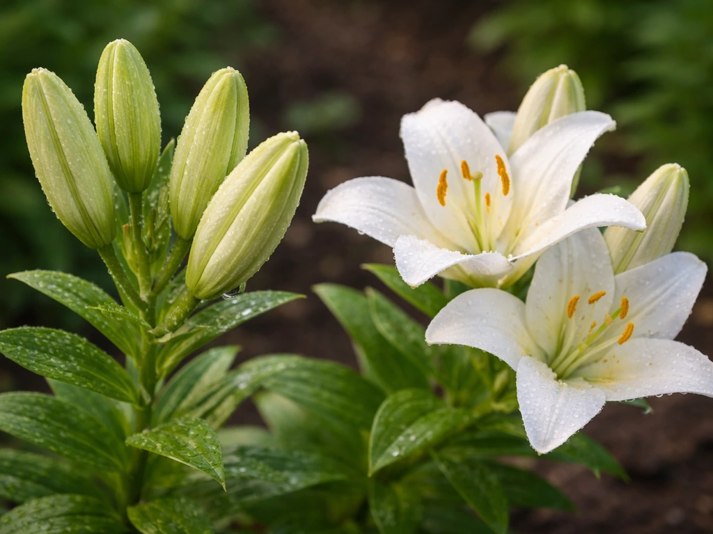 lily flower grow in which season