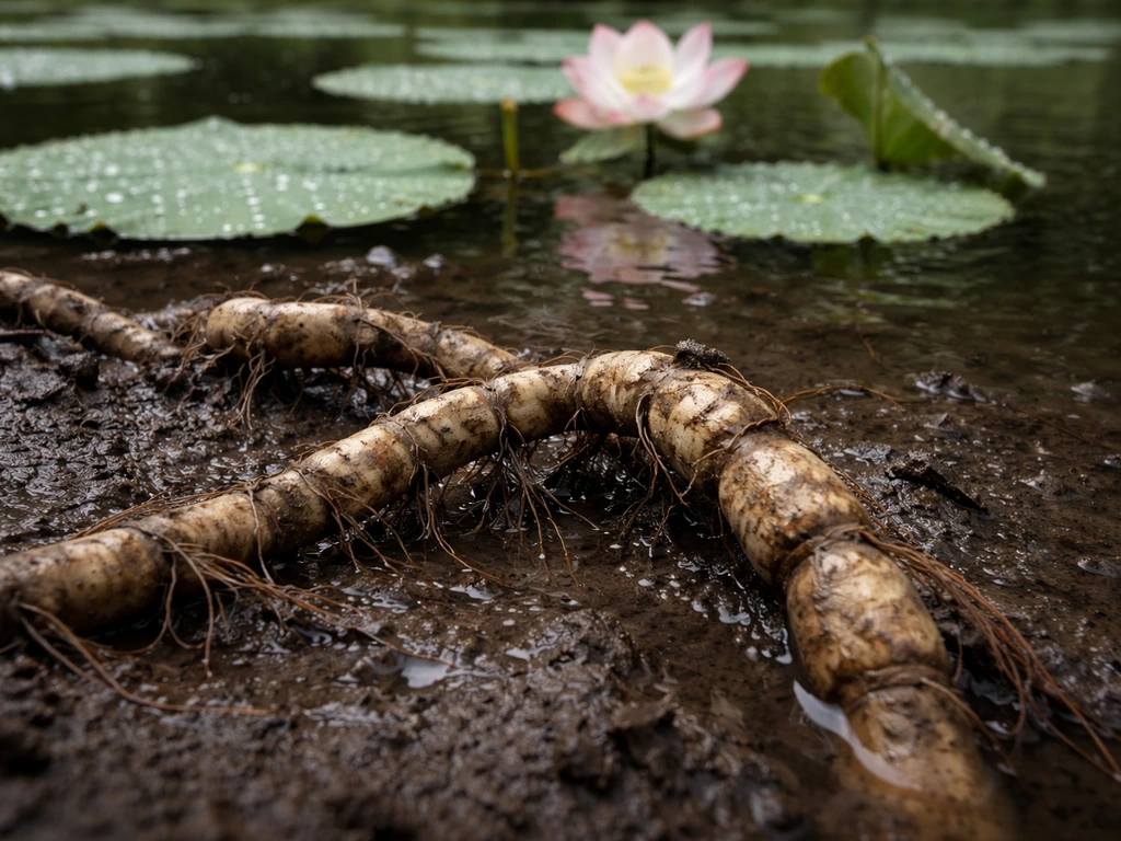 does lotus flower grow in mud