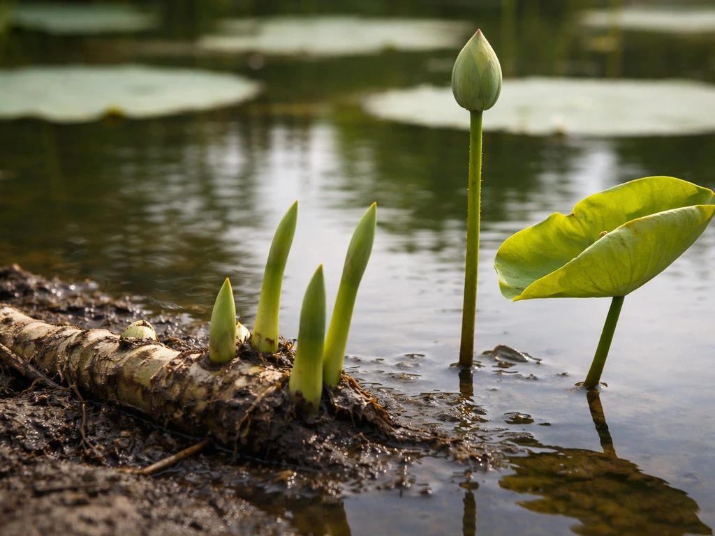 where do lotus flower grow