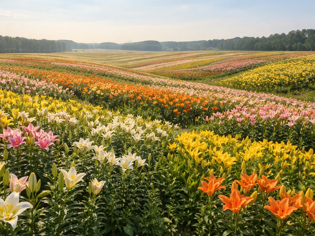 how do lilies of the field grow