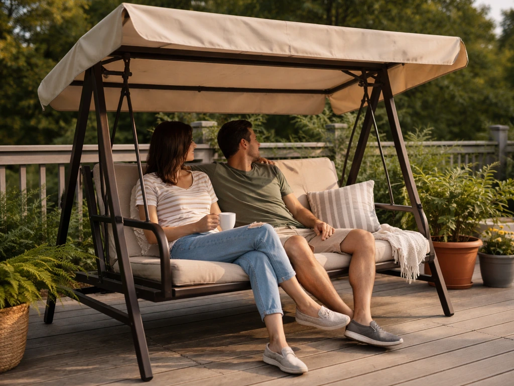 best patio swings with canopy