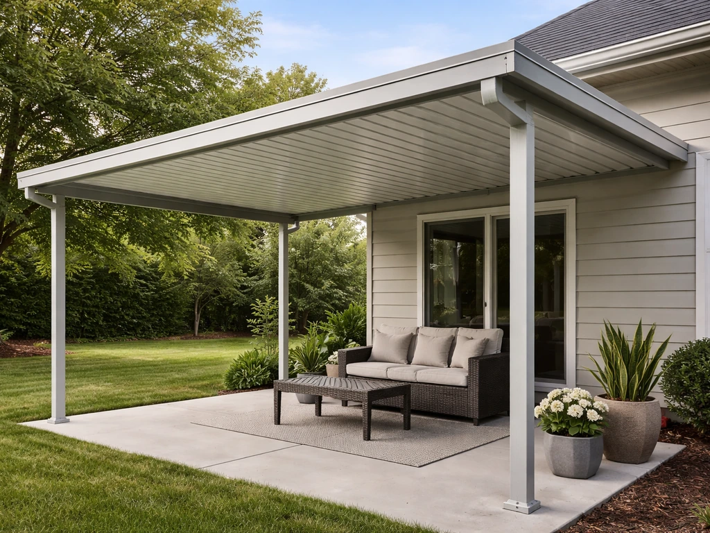 how much does aluminum patio cover cost
