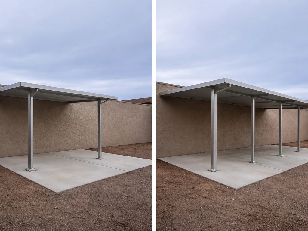 how much does a aluminum patio cover cost
