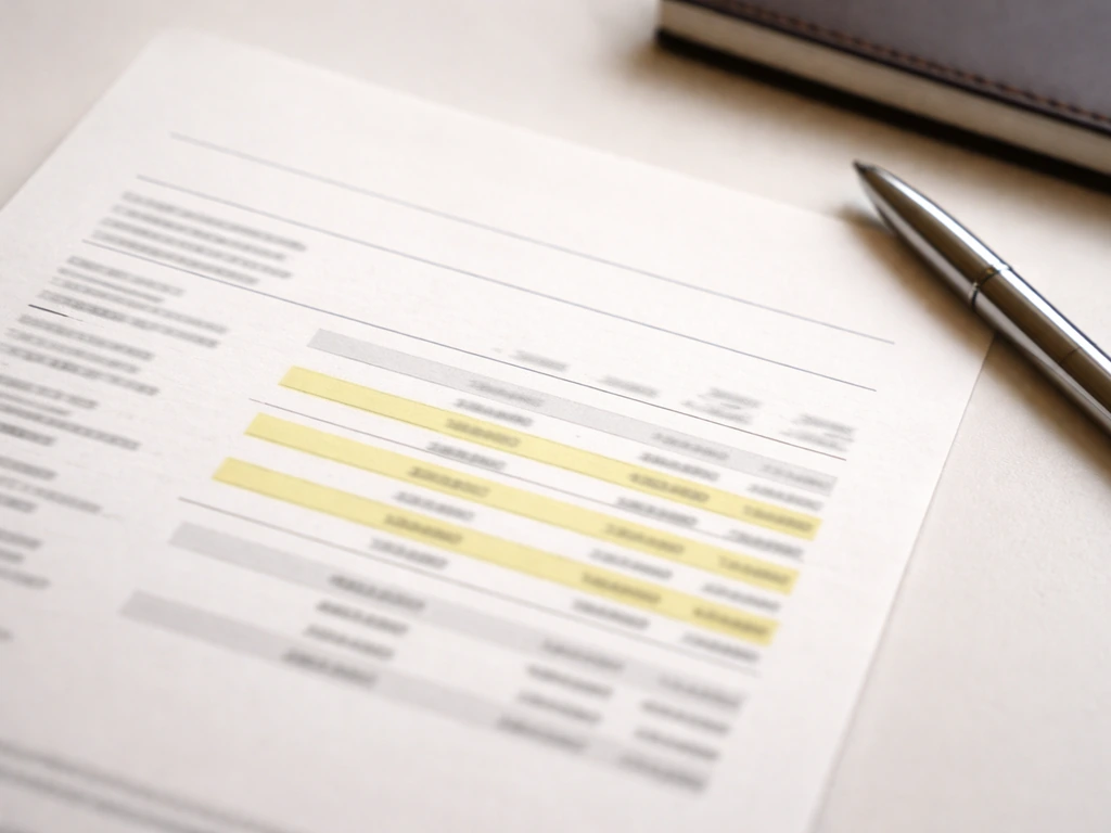 Close-up of an anonymous SEC proxy filing page with a highlighted executive compensation table concept