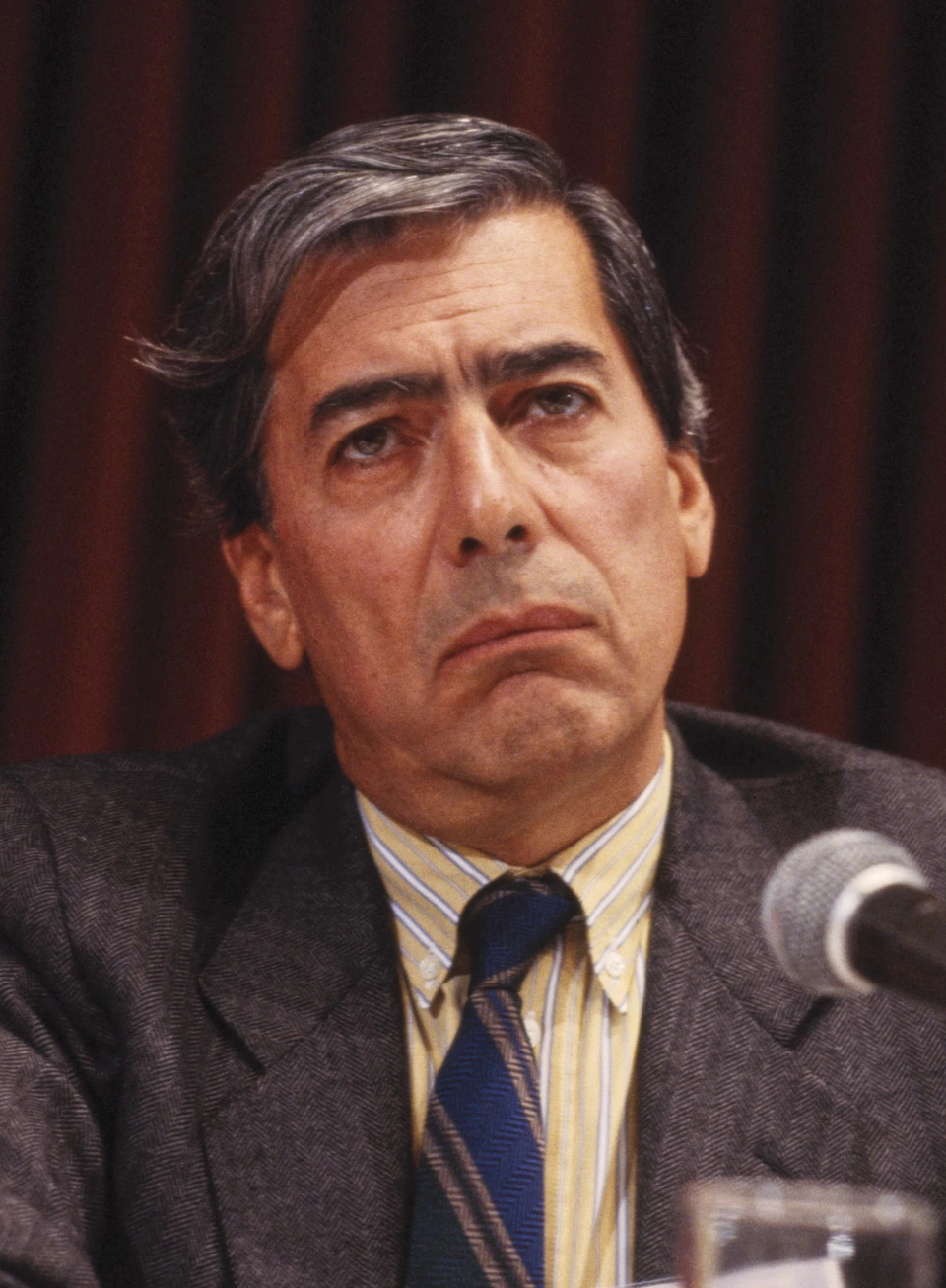 Portrait photo of Mario Vargas Llosa