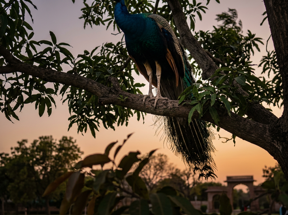 Illustration of what "perching bird" actually means