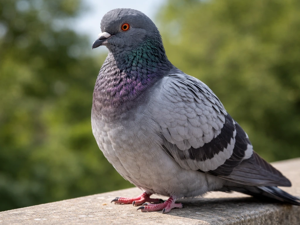 pigeon is a bird