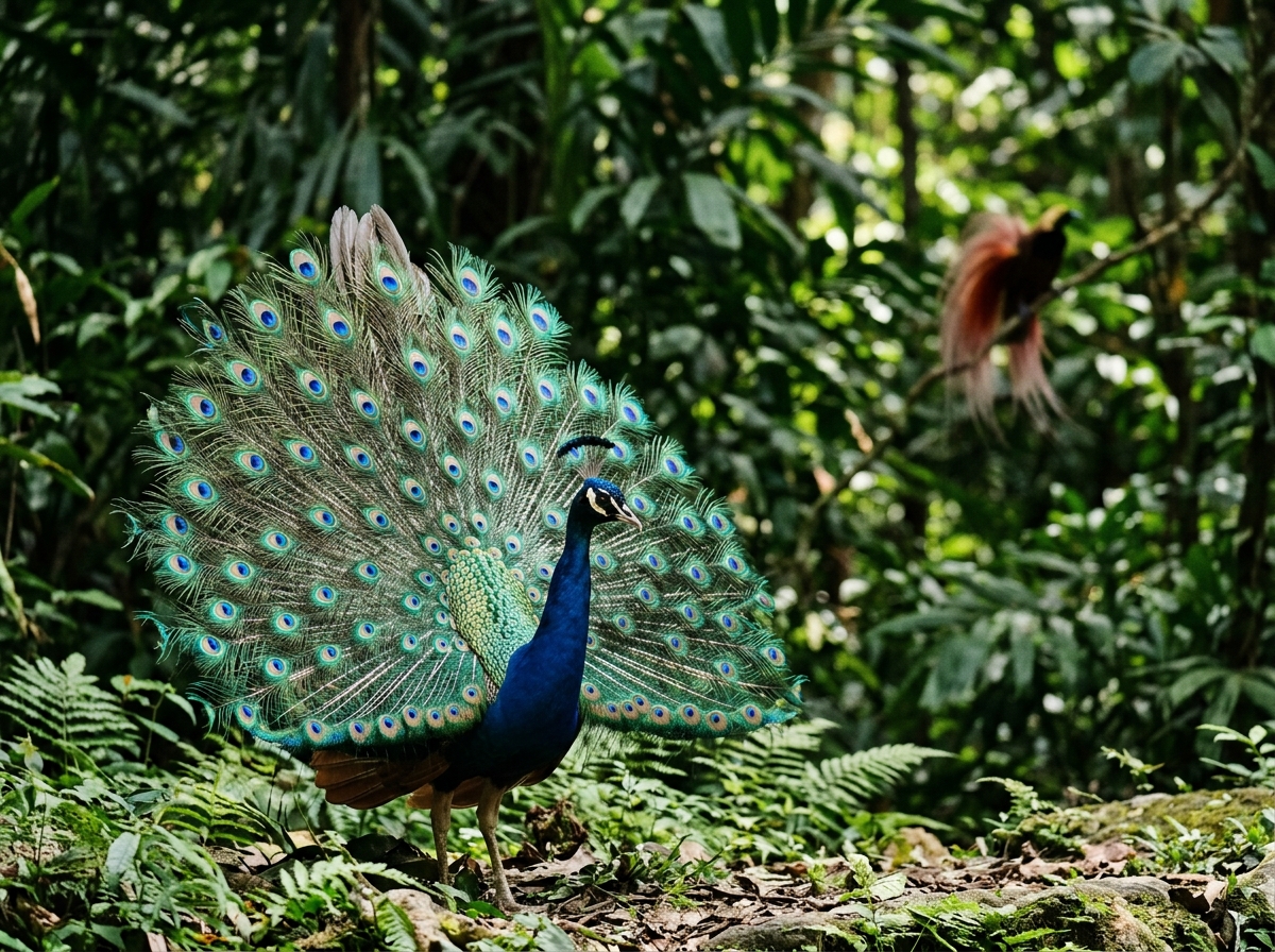 Is a Peacock a Bird of Paradise? Key Differences