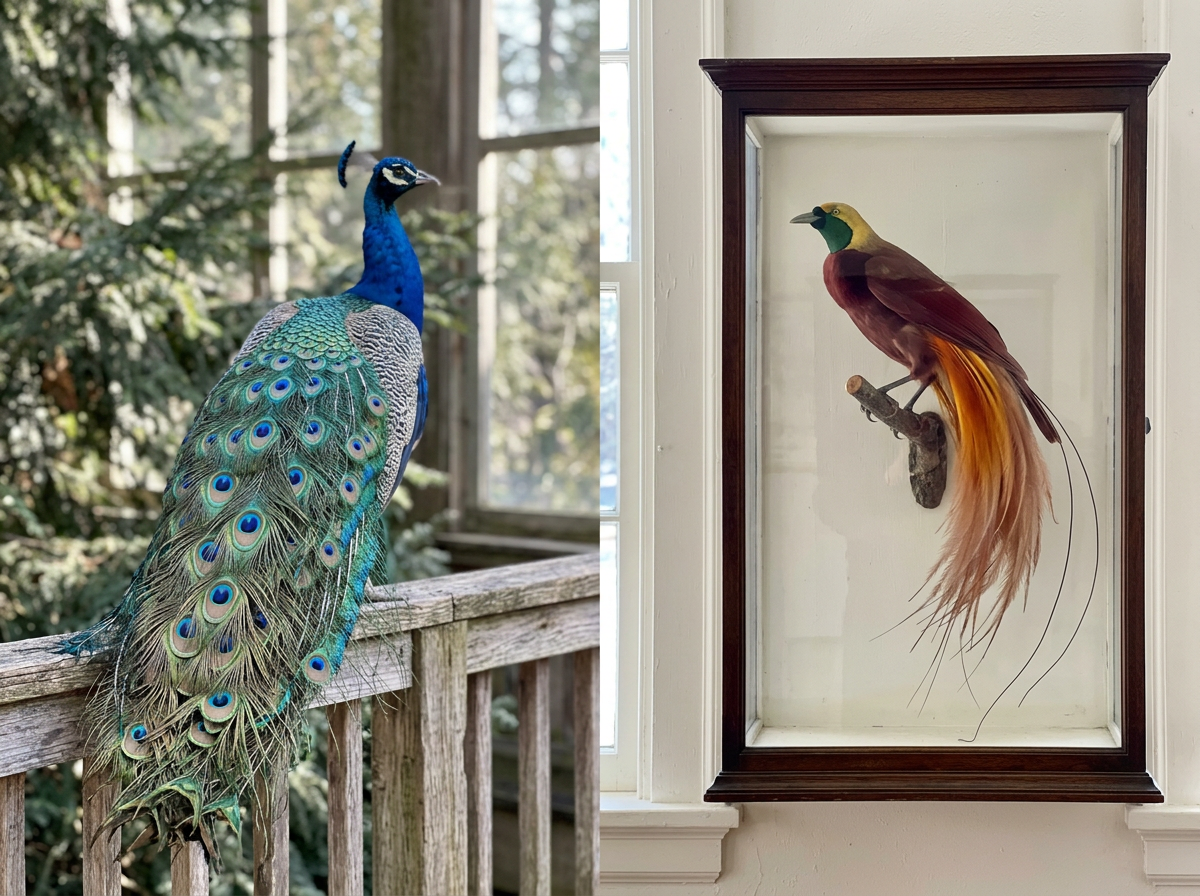 Illustration of what 'bird of paradise' actually means