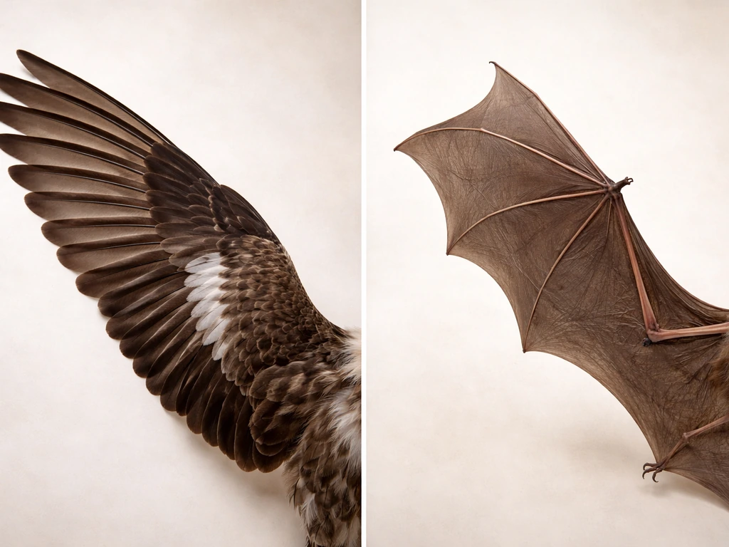 are bat and bird wings homologous or analogous