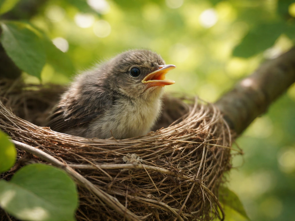 young of a bird is called
