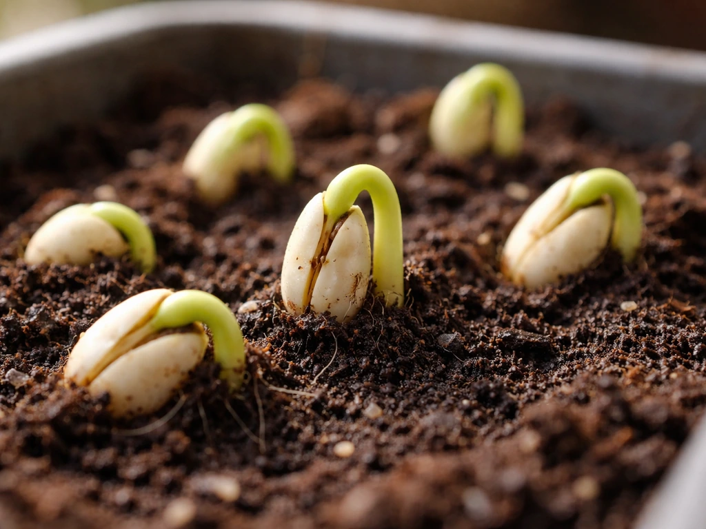 how long does it take to grow beans from seed
