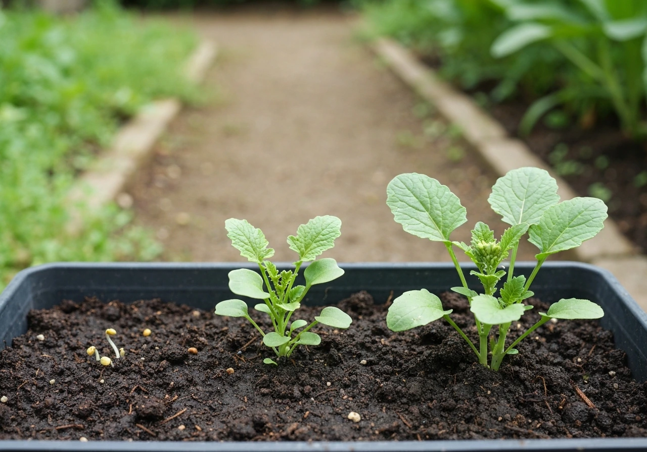how long does it take for mustard seeds to grow