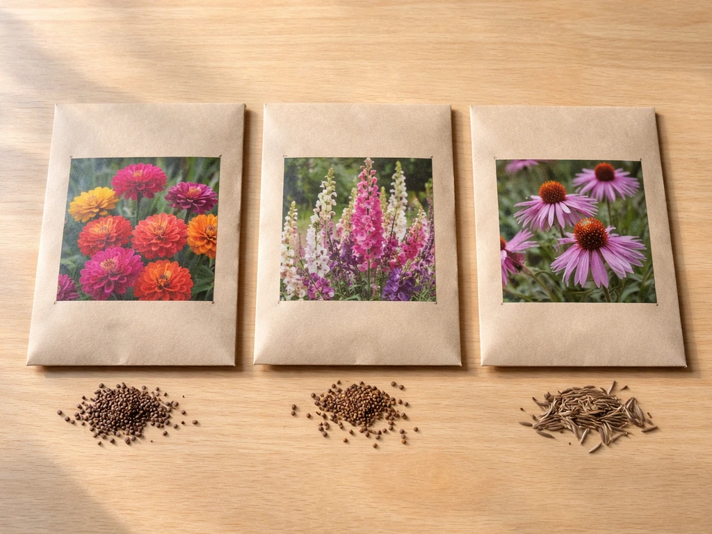 how long for flowers to grow from seeds