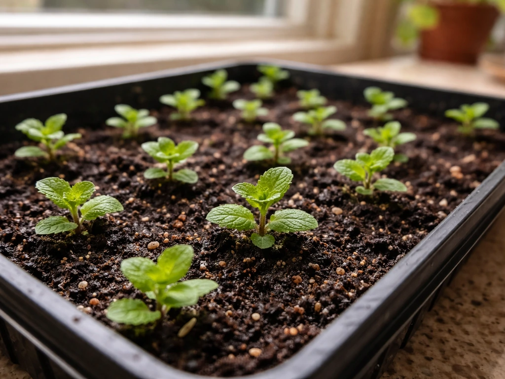 how long do mint seeds take to grow