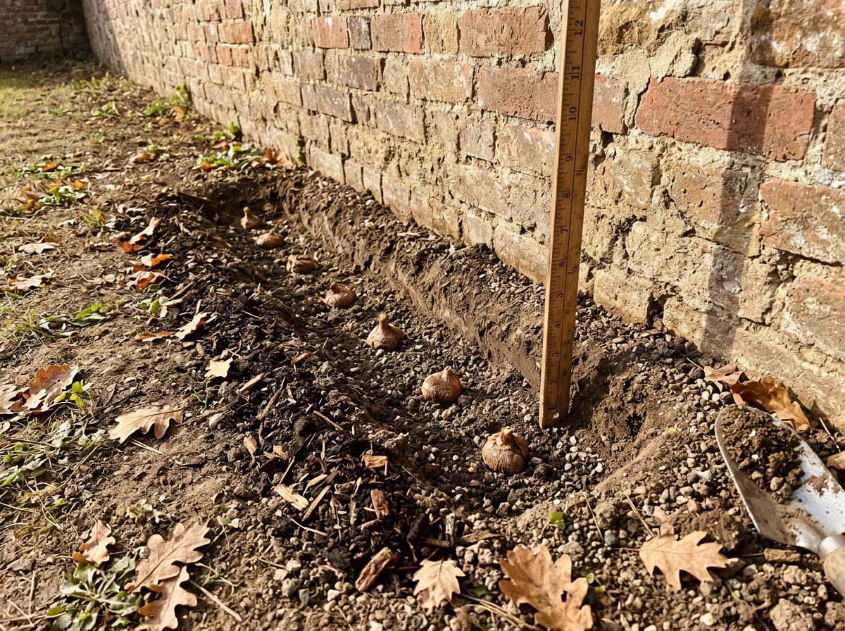 South-facing wall and microclimate placement for earlier fall warmth